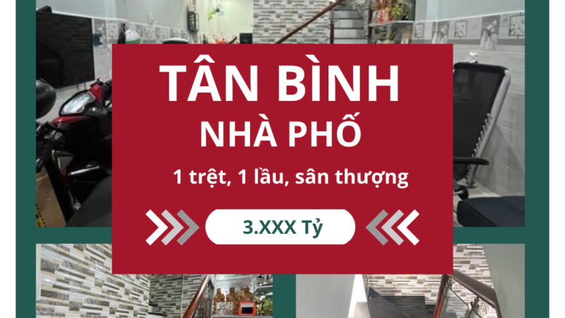 Nhà phố đường Lạc Long Quân, Tân Bình – 42m², giá hấp dẫn 3.XXX tỷ, nội thất cao cấp