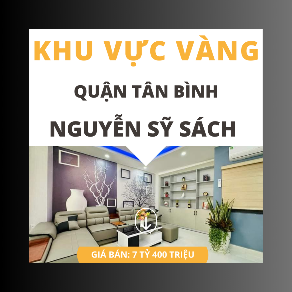 Nhà nằm trên đường Nguyễn Sỹ Sách, Phường 15, Quận Tân Bình.  66d463bc33bc9