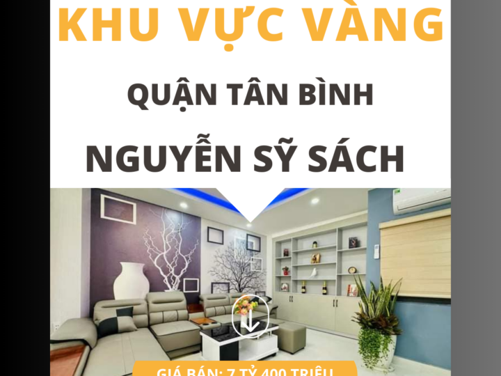 Nhà cao cấp Nguyễn Sỹ Sách – Đừng bỏ lỡ