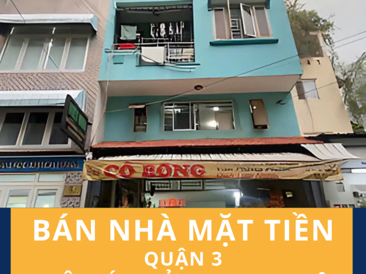 Bán nhà mặt tiền – Đường Số 7, Cư Xá Đô Thành, P4, Q3